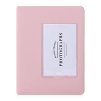 64 Pockets Photo Album Instant Camera 3 inch Pictures Storage Case Stamps Ticket Card Organizer for Fujifilm Instax Mini 12/11/9 white