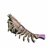 9.5cm Length TPE Shrimp Fishing Lures Artificial Shrimp Design 10g Weight Prawn Artificial Bait Soft TPE Material gray