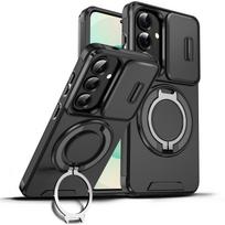For Samsung A57 5G A37 A17 Shock Resistant Ring Holder Case for Samsung Galaxy A57 5G 4G GalaxyA57 A 57 Cell Phone Cover Capa Galaxy A17 5G mėlyna