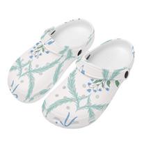 Adult Unisex Cartoon Printed EVA Clogs Ventilated Breathable Slip On Casual Footwear Soft Sole Summer Sandals Casual Walking 36