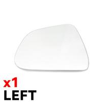 1 Pair Side Rearview Mirror Glass Lens  Wide Angle View Anti Glare for Tesla Model 3 2018 2019 2020 2025 white