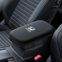 Automobilio porankio dėžutės paminkštinimas Odinis porankio apsauginis pagalvėlės užvalkalas Honda Civic Accord City Vezel CR-V S660 Odyssey HR-V Insight TT5 raudona
