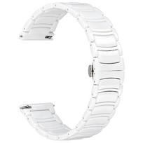 20/22mm Universal Straps Ceramic Band for Garmin 170 70 Venu 4 3 Bracelet for Huawei GT 6 5 Runner 2 Suunto Vertical 2 Nautic S 20mm balta