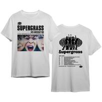 SUPERGRASS Band 30th Anniversary Tour T-shirt S to 5 XL NZ671 L gray