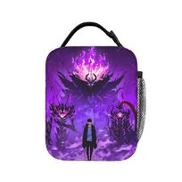 Anime Solo Levelings Thermal Insulated Lunch Bag for Picnic  Portable Food Container Bags Thermal Cooler Lunch Boxes One Size blue