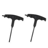 2 Pieces Inline Skates Spanner Roller T Handle Allen Wrench Skate Shoes Hex 4.33 x 3.35 inch juoda