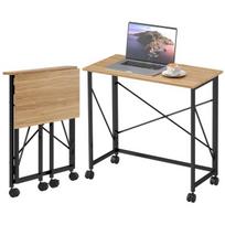 Sulankstomas stalas su ratukais, 80x40x75 cm, 30 kg, 1 vnt