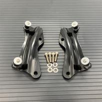 Motorcycle 4 Point Docking Hardware Kit For Harley Touring Road King Street Electra Glide FLHR FLHX FLTR FLHT FLT FLHXSE Black Docking gray