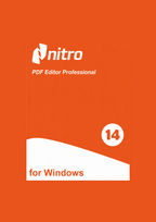 Nitro PDF Pro 14 Lifetime 1 Device (Windows Only) Key GLOBAL