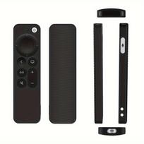 Išmaniojo (Smart TV) ir televizoriaus priedas Silikoninis dėklas Apple TV nuotolinio valdymo pultui, Juoda