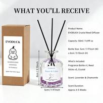Gėlių nendrių difuzorius-Vanilės aromatas 3.38oz Kvapnus difuzorius su lazdelėmis Namų kvapas Eterinis aliejus vonios lentynos dekorui 100ml&VANILLA ryškiai rožinė