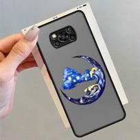 Van Gogh Creativity Black Edge Shell Phone Case for Xiaomi Poco X3 NFC X5 Pro C51 M5s X4 Pro 5G F3 X3 Pro C40 C50 Poco M5s white