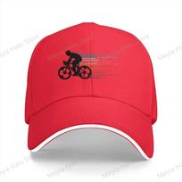 Cycling Lover Mtb Mountain Bike Cycling Multicolor Hat Peaked Womens Cap Personalized Visor Protection Hats One Size gray