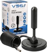 TNT Antennas - 1001 PILES BATTERIES - AVK25 Plus - DVB-T2 (HD) - 5 m cable - Rubberized magnet