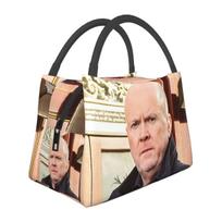 Phil Mitchell Eastenders And British TV Icon (Steve McFadden) Lunch Bag Food Boxes Container Cooler Thermal Lunch Box Tote One Size beige