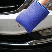 Car Wash Magic Clay Bar Mitt Car Clay Cloth Care Valomasis rankšluostis Mikropluošto kempinė Pad Molio audinys blue