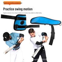 Customized Magnetic Baseball/Softball Arm Strap for Batting Stance Correction and Swing Training Batting Stance Correction Strap mėlyna