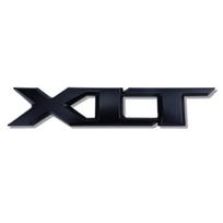 Automobilio 3D Metalinis XLT Logotipo Raidės Bagažinės Kėbulo Ženklelis Emblema Lipdukai Ford F150 F-150 Ranger T6 XLT Dekoravimui sidabras