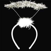 Angel Halo Headband Costume Accessories Headwear Funny Hair Band Hoop for Stage white