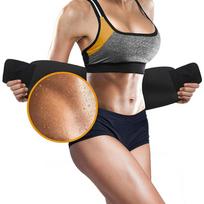 Waist Trimmer Belt for Women Waist Trainer Sauna Belt Tummy Toner Low Back and Lumbar Support with Sauna Suit Effect S juoda