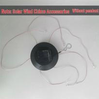 Saulės skraidanti dragonė ir drugelis LED vėjo varpelis - Septynių spalvų keičiama lauko kiemo puošmena su kolibriu Solar Courtyard Light gray