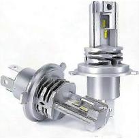 24V H4 LED Headlight Bulbs 6500K White High Low Beam Conversion Kit (2pcs) less