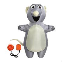 Pripučiamas gyvūno kostiumas, persirengimo vakarėliui, cosplay, pilno kūno apranga scenos pasirodymui for adults white