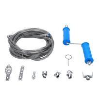 Pipe Drain Auger with Drill Attachment Flexible Clog Remover Plumbing Snake Tool for Kitchen Bathroom Shower Sink 3