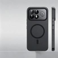 ESCASE Dėklas Xiaomi Poco F9 Pro Telefonui Belaidis Matinis Dangtelio Dėklas XIAOMI POCO F9 PRO Telefonui ForXiaomiPocoF9Pro juoda
