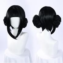 Demonų medžiotojų merginų grupės cosplay kostiumas - Mila, Cos, Zoe, Lumi Pilnas komplektas One Size black
