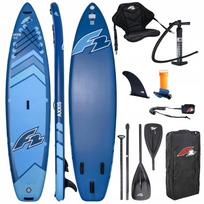 Pripučiama irklentė SUP F2 Axxis 12'2" Navy Blue Combo su 2in1 irklu ir sėdyne
