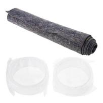 Dishwasher Soundproofing Pad 16x60 Inches Noise Reduction Thermal Insulation Black Polyester Fabric For Appliances And Home Use