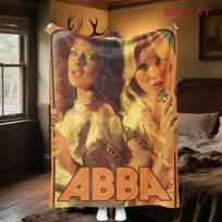 ABBA Iconic Music Legacy blanket Soft and comfortable Camping trip Christmas gifts sheet Office rest blanket 80cm x 120cm