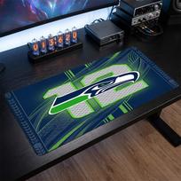 Seattle Seahawks Pattern Mousepad Anti?Slip Rubber Desk Pad For Gaming Working Desktop Decoration 30cmx60cm（11.8x23.6inch）