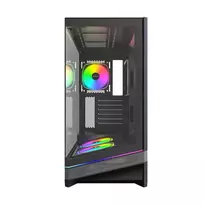 Montech SKY 3 kompiuterio korpusas, ATX, mATX, ITX, BTF, juodas