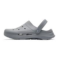 Skechers Men's Indoor/Outdoor Breathable Clog Sandals US 8 gray