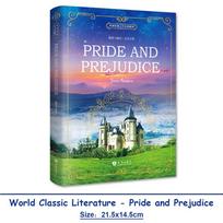 Pride and Prejudice World Famous Novel Jane Austen Classic Masterpiece of Romantic Literature English Books Paperback Pride and Prejudice gray