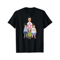 Unisex T-Shirt Bob's Burgers TEE American Cartoon Four Seasons Fashion T-Shirt M gray