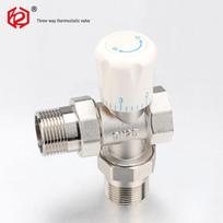 Shuangyi Radiator Thermostatic Three-way Manual Control Valve DN15