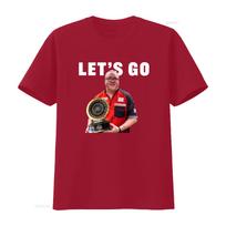 Darts Fan T Shirt Stephen Bunting Lets Go Unisextal For Players Darting Events Apparel Sports Vintage S black
