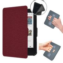 KOBO Clara Color E-reader Case, Linen Texture, Hand Rest, TPU Soft Shell Cover Kobo Clara Color/Black and White/2e