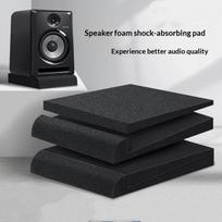 1Set 30X20X4.5Cm High Density Acoustic Isolation Foam Pads Studio Monitor Speaker Isolator Pads Soundproof Panels A1 gray