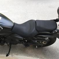 Vulcan S650 motociklo tinklinis sėdynės užvalkalas, pagalvėlė apsauga, izoliacija, kvėpuojantis, saulės spinduliams atsparus tinklas, skirtas Kawasaki Vulcan S gray