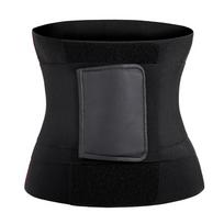 Waist Trainer Sweat Belt Waist Trainer Girdle Corset Women Tummy Body Shaper Shapewear Fat Burning Fitness Modeling Strap L juoda