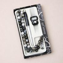 3pcs/box 33 Beads Prayer Beads Finger Calculator 3-Piece Set Prayer Gift Box Handheld Bracelet Prayer Beads Set Eid Celebration juoda