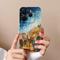 For Redmi Note 14 Pro Plus Case Cartoon High Quality Phone Cover For Xiaomi Redmi Note14 Pro+ Soft Liquid Silicone Back Covers Note14(4G)Global blue