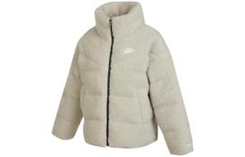 Nike pūkinė striukė moteriška Šviesiai kaulinė DV6676-072 S gray