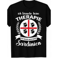 Sardinia Sardegna Italy The Island of Sardes T-Shirt 5XL balta