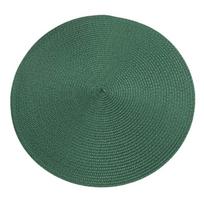 6 vnt. 38 cm apvalūs padėkliukai stalui PP izoliuoti padėkliukai indams skalbiami padėkliukai lauko festivaliui vestuvių vakarėliui valgomojo stalui 38cm gray