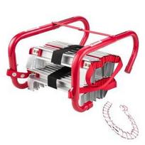 VEVOR Fire Escape Ladder, 3-Story 7.62m Retractable Emergency Fire Ladder 48 x 30.5 x 29.6 cm